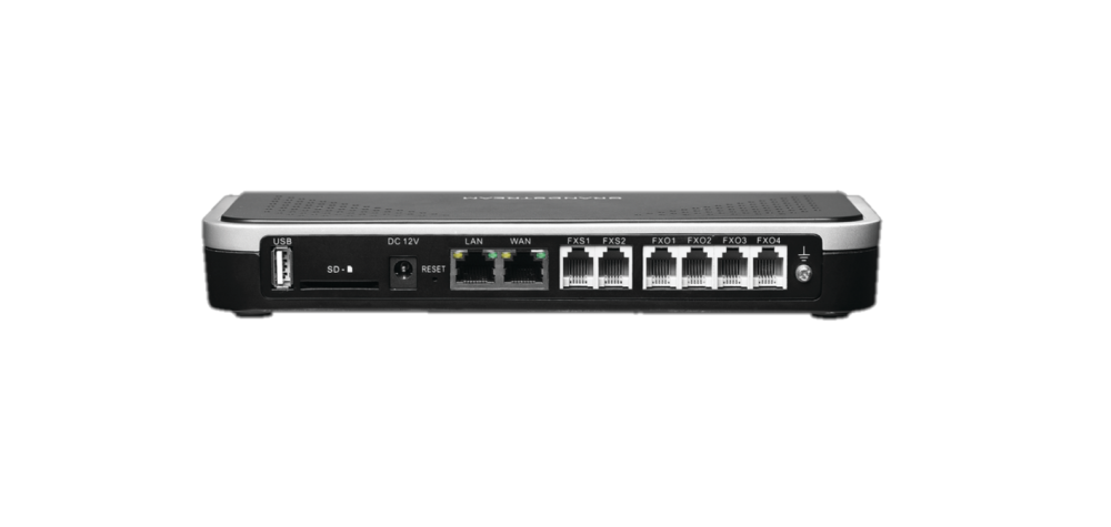 Conmutador IP-PBX de 4 puertos FXO + 2 FXS UCM-6204 - Imagen 2